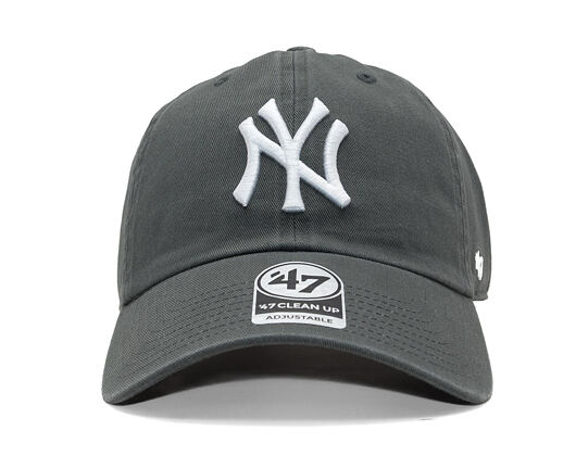 Kšiltovka 47 Brand New York Yankees Clean Up Dark Grey Strapback