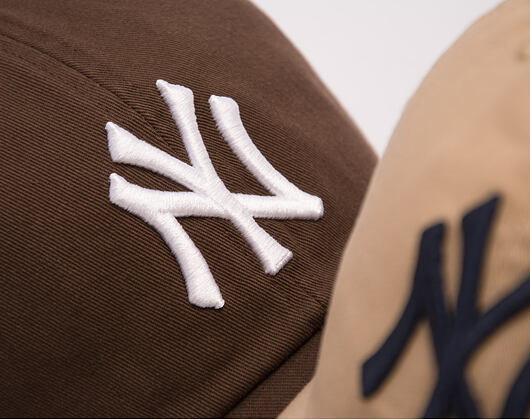 Kšiltovka '47 Brand MLB Clean Up - NY Yankees - Brown