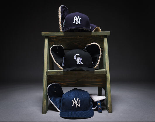 Kšiltovka New Era - MLB World Series Cooperstown Dog-Ear 59FIFTY - Colorado Rockies - Black