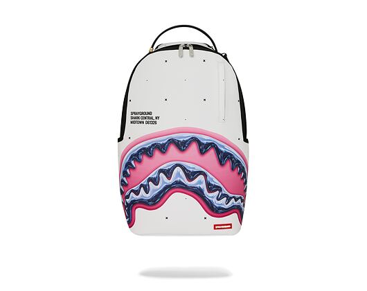 Batoh Sprayground - Shark Central Liquid Chrome Backpack