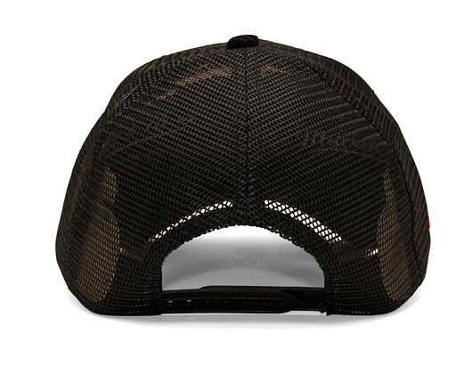 Kšiltovka Ed Hardy - Embroidery Applique Cord 5 Panel Trucker Cap - Black
