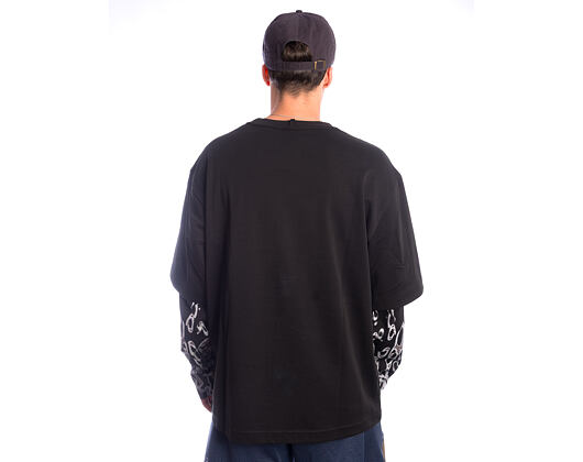 Triko Oakley - Bubbles Ellipse Ls Tee - Pitch Black