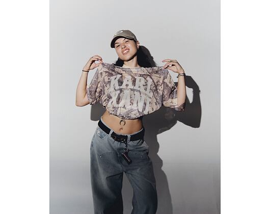 Dres Karl Kani - Heritage Wood Camo Mesh Boxy Jersey