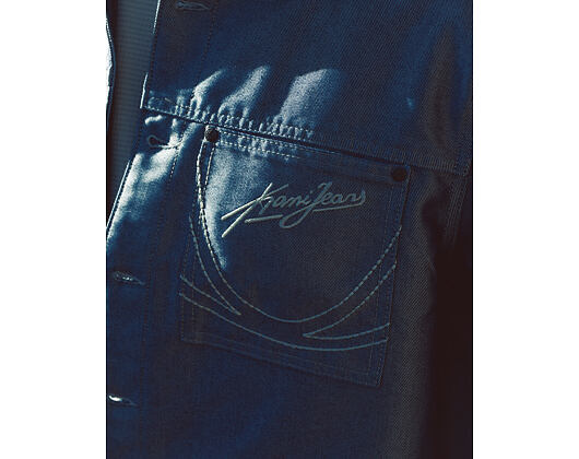 Džínová Bunda Karl Kani - Kani Jeans Cropped Silver Denim Jacket