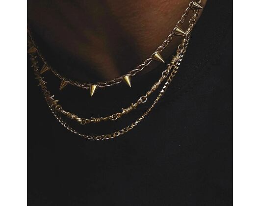 Řetízek Fainz - Spike Choker 5 mm - Silver