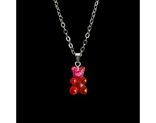 Řetízek Fainz - Bear Chain - Raspberry