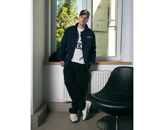 Bunda New Era - Branded Shacket - Navy - Zip Front