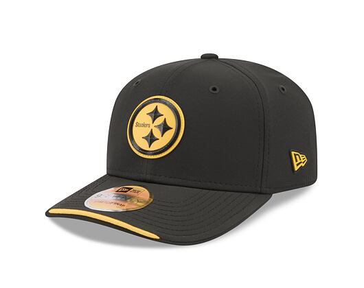 Kšiltovka New Era - NFL 2026 Sideline 9SEVENTY Stretch-Snap - Pittsburgh Steelers - Team Color