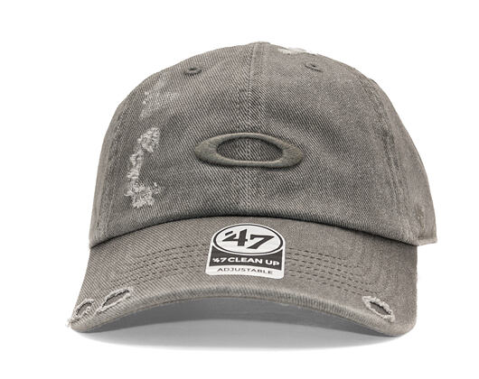 Kšiltovka Oakley - ‘47 Reserve Distressed Cap - Granite Gray