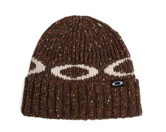 Kulich Oakley - W. Ellipse Ribbed Beanie - Dark Umber