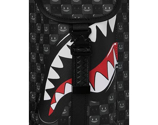 Batoh Sprayground Sharks In Paris Wtf Bubbly Black Check Monte Carlo