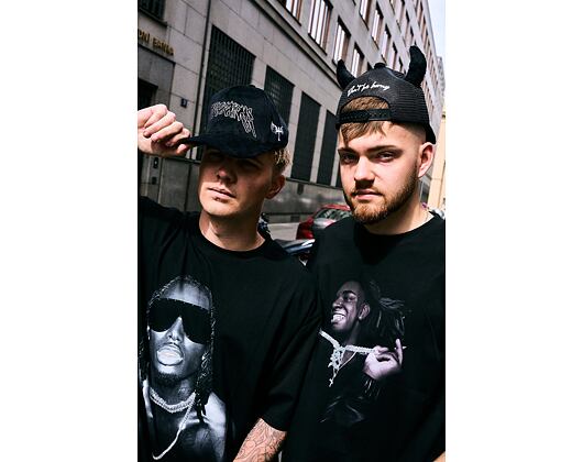 Kšiltovka Reflection Luxury New Angel Cap - Black Silver Script