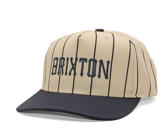 Kšiltovka Brixton - Homerun Snapback - Off White/Washed Navy