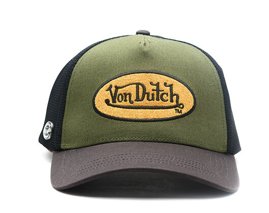Kšiltovka Von Dutch - Baseball - Patch Premium - Black / Green