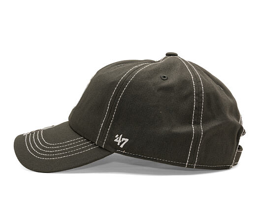 Kšiltovka '47 Brand - MLB Contrast Stitch CLEAN UP - NY Yankees - Steel