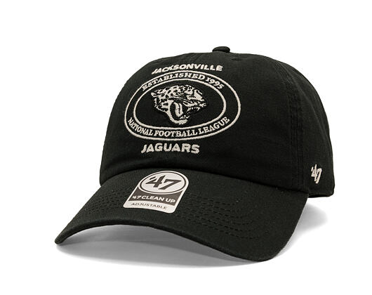 Kšiltovka '47 Brand - NFL Circle Tone CLEAN UP - Jacksonville Jaguars - Black