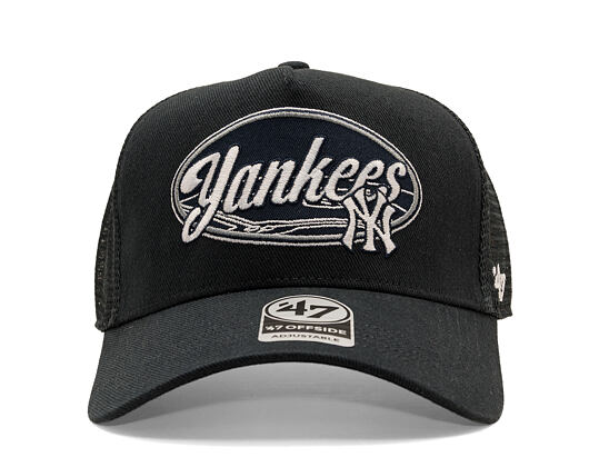 Kšiltovka '47 Brand - MLB Enfield Offside Dt CLEAN UP - NY Yankees - Navy