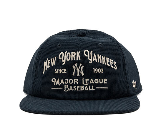 Kšiltovka '47 Brand - MLB Whitlock Captain Rl CLEAN UP - NY Yankees - Navy