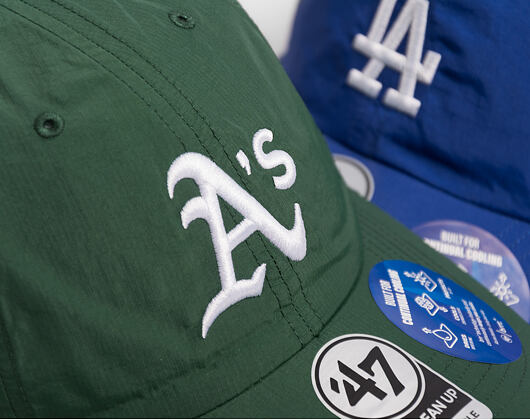Kšiltovka '47 Brand - MLB Brrr CLEAN UP - Oakland Athletics - Green