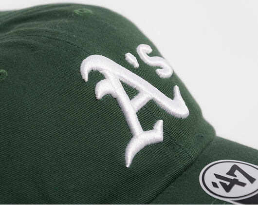 Kšiltovka '47 Brand - MLB Clean Up - Oakland Athletics - Green