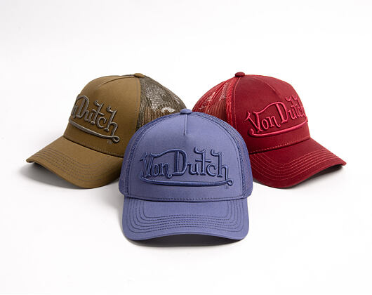 Kšiltovka Von Dutch - Baseball - 3D Embroidery - Light Blue