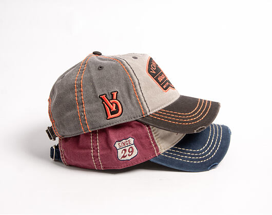 Kšiltovka Von Dutch - Baseball - Embroidery - White / Navy