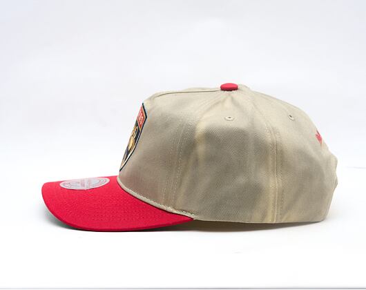 Kšiltovka Mitchell & Ness - NHL Retro Roots Deadstock - Florida Panthers - Cream