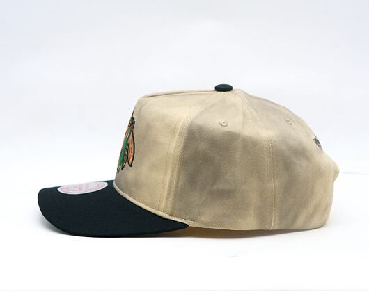 Kšiltovka Mitchell & Ness - NHL Retro Roots Deadstock - Chicago Blackhawks - Cream