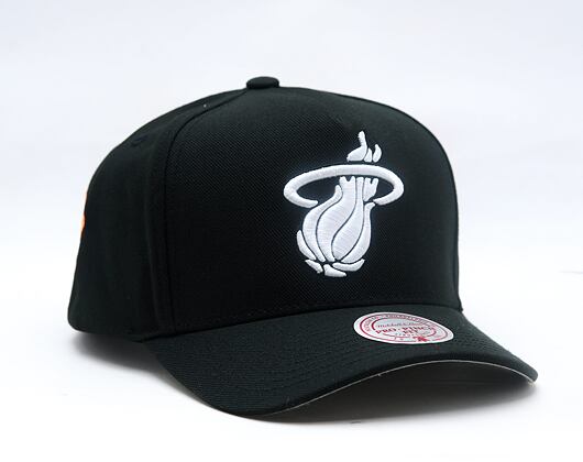 Kšiltovka Mitchell & Ness - NBA 404 Club Neon Pro Snapback - Miami Heat - Black