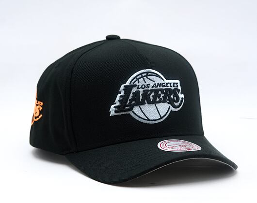 Kšiltovka Mitchell & Ness - NBA 404 Club Neon Pro Snapback - Los Angeles Lakers - Black