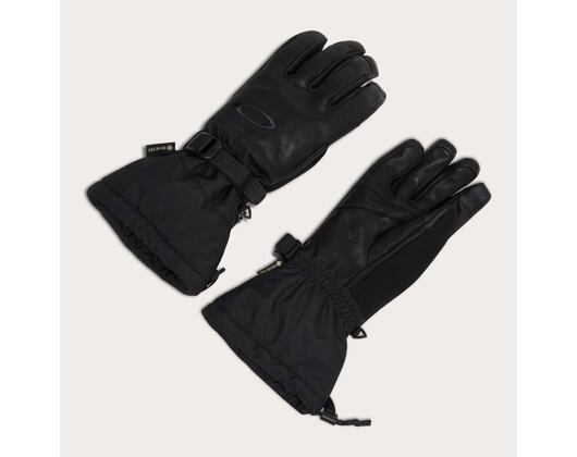 Rukavice Oakley - Ellipse Goatskin Gauntlet Gloves - Blackout