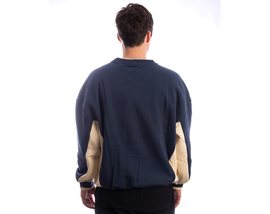 Mikina Karl Kani - Signature BRK Insert Oversized Crew - Blue