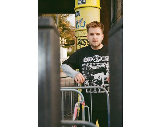 Triko Huf - Most Known Unknown Ss T-Shirts - Washed Black