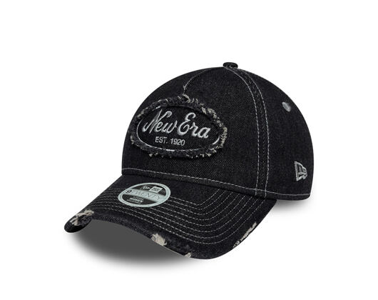 Dámská Kšiltovka New Era - Branded Distress 9TWENTY A-Frame - Black