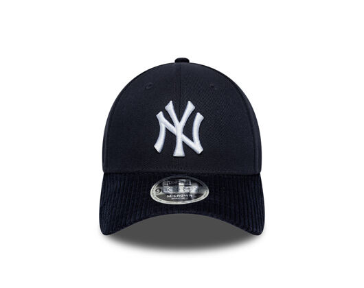 Kšiltovka New Era - MLB Cord Visor 9FORTY M-CROWN - NY Yankees - Navy