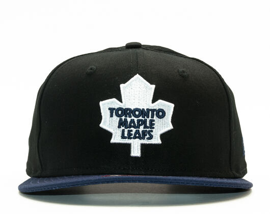 Kšiltovka New Era Cotton Block 3 Toronto Maple Leafs Black Snapback