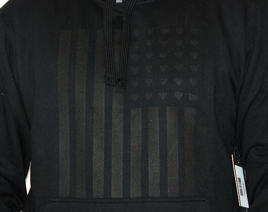 Mikina s kapucí New Era US PO Hoody Black