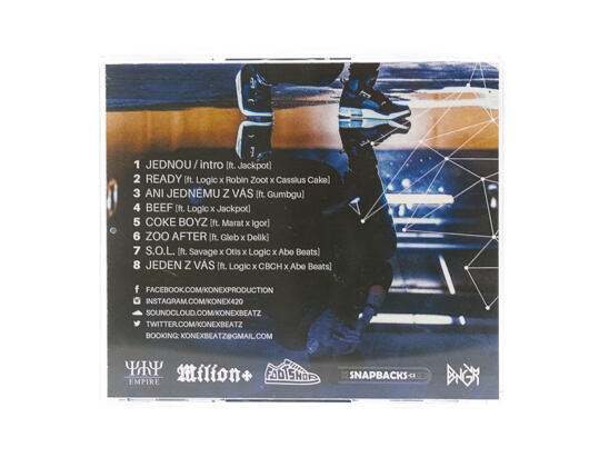 Set Snapback + CD KONEX Musick EP Pack Black