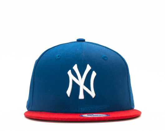 Dětská Kšiltovka New Era League Basic New York Yankees Royal/Scarlet Snapback Youth