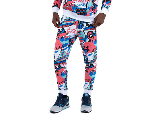 Tepláky Pink Dolphin Timeless Multicolor