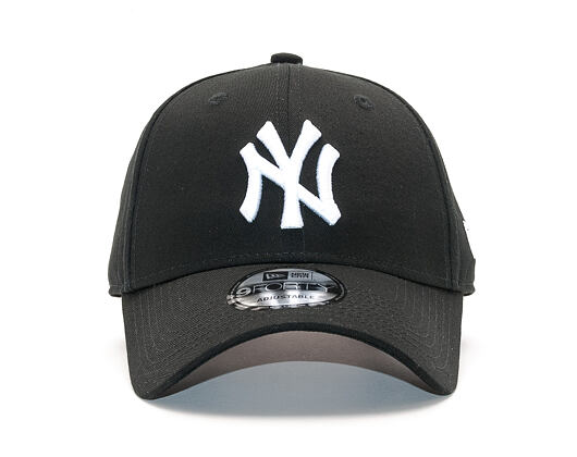 Kšiltovka New Era 9FORTY MLB League Basic New York Yankees - Black / White