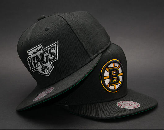 Kšiltovka Mitchell & Ness Solid Team Colour Boston Bruins Snapback