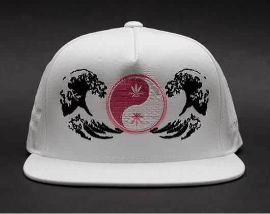 Kšiltovka Under Native Wavy Native Swish Snapback White