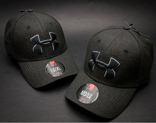Kšiltovka Under Armour Closer Black/Amalgam Grey Fitted Cap