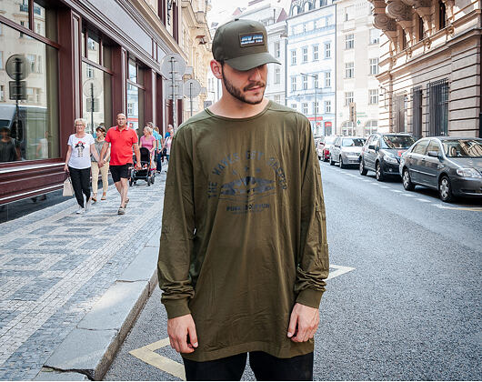 Triko Pink Dolphin Cross Layering Olive