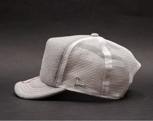 Dámská Kšiltovka s kratším kšiltem New Era Jersey Trucker Los Angeles Dodgers Heather Grey / White S