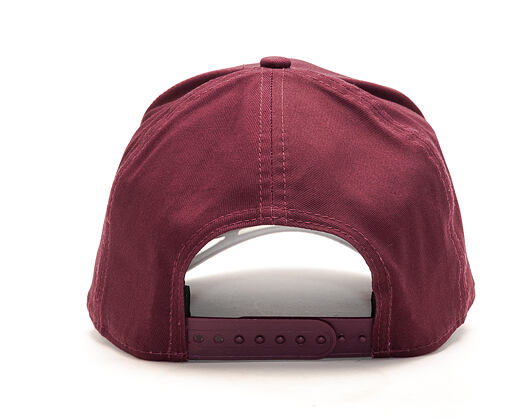 Kšiltovka New Era Gel In Fill New York Yankees Maroon 9FORTY A-FRAME Snapback