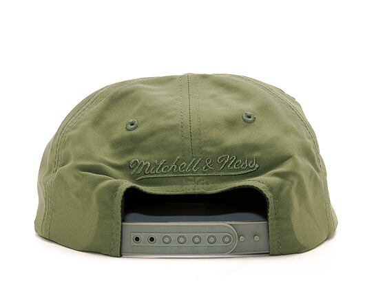 Kšiltovka Mitchell & Ness Oxford Olive Snapback