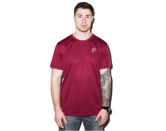 Triko New Era Border Edge Badge Tee Philadelphia Phillies Burgundy/Blue/White