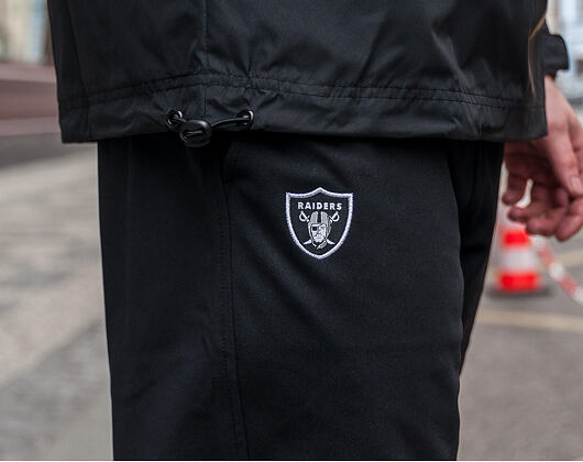 Tepláky New Era Border Edge Track Pants Oakland Raiders Black
